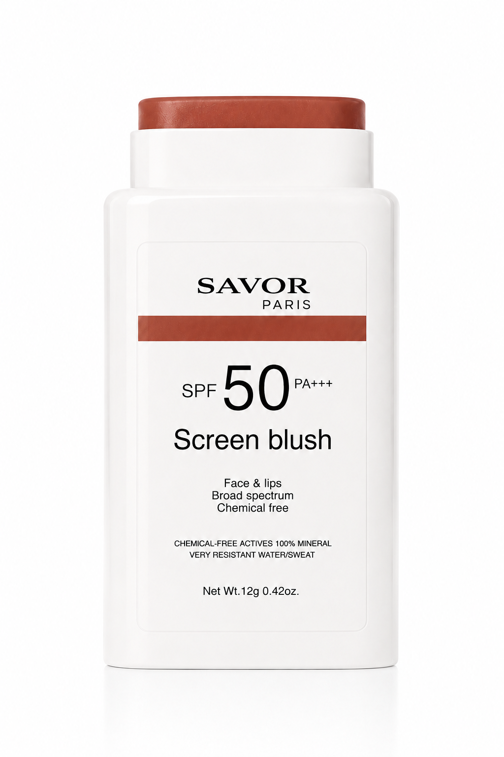Screen Blush Sun Tan SPF 50 – blush bronzer teinté | SAVOR Paris