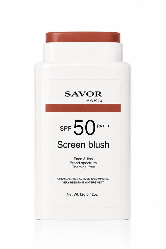 Screen Blush Sun Tan SPF 50 – blush bronzer teinté | SAVOR Paris