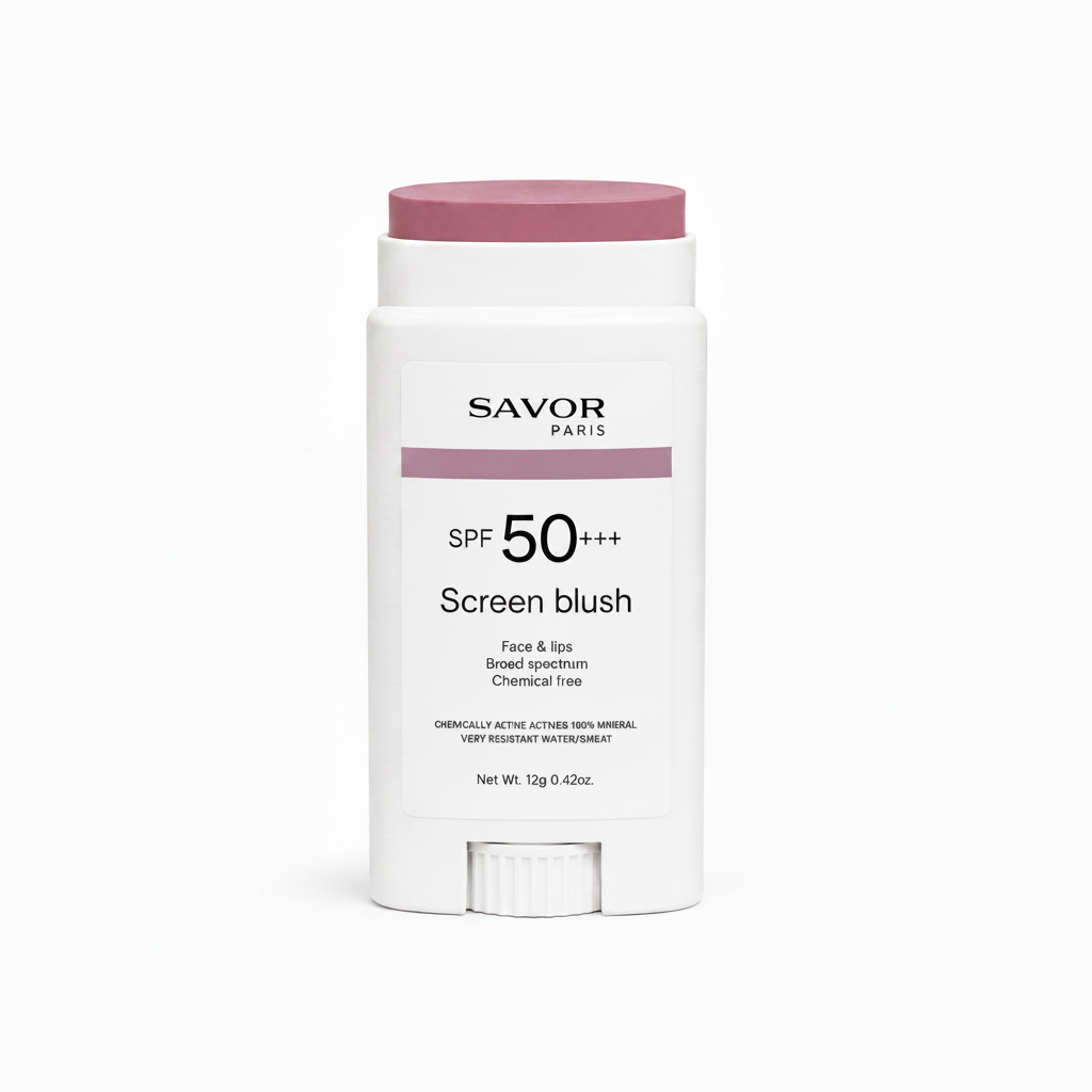 Screen Blush Soft Berry SPF 50 – photo produit | SAVOR Paris