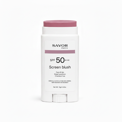 Screen Blush Soft Berry SPF 50 – photo produit | SAVOR Paris